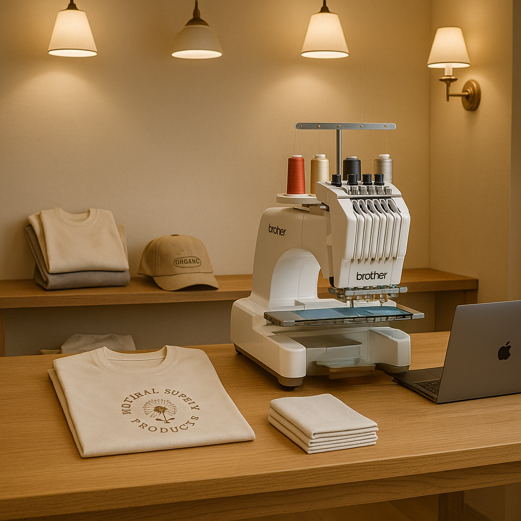 L'atelier de broderie La Pink Piqueuse